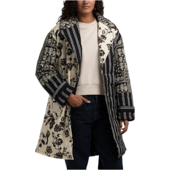 Avec Les Filles Jackets & Blazers - AVEC LES FILLES Quilted Robe Coat